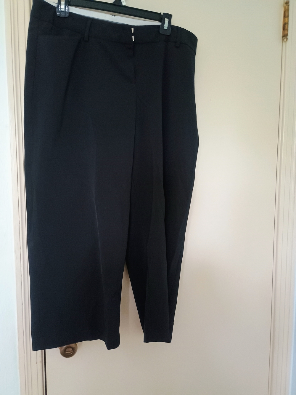 Lane Bryant Black Wide-Leg Dress Pants